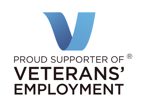 Proud supporters of Veterans employment